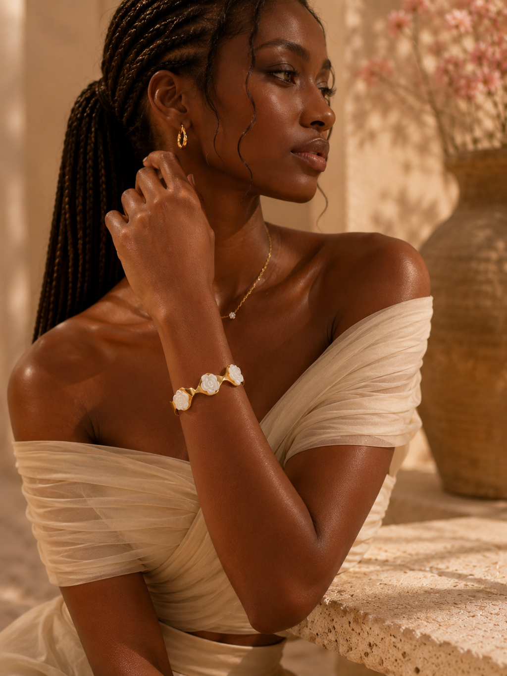 Bracelet Rosée d’Élégance