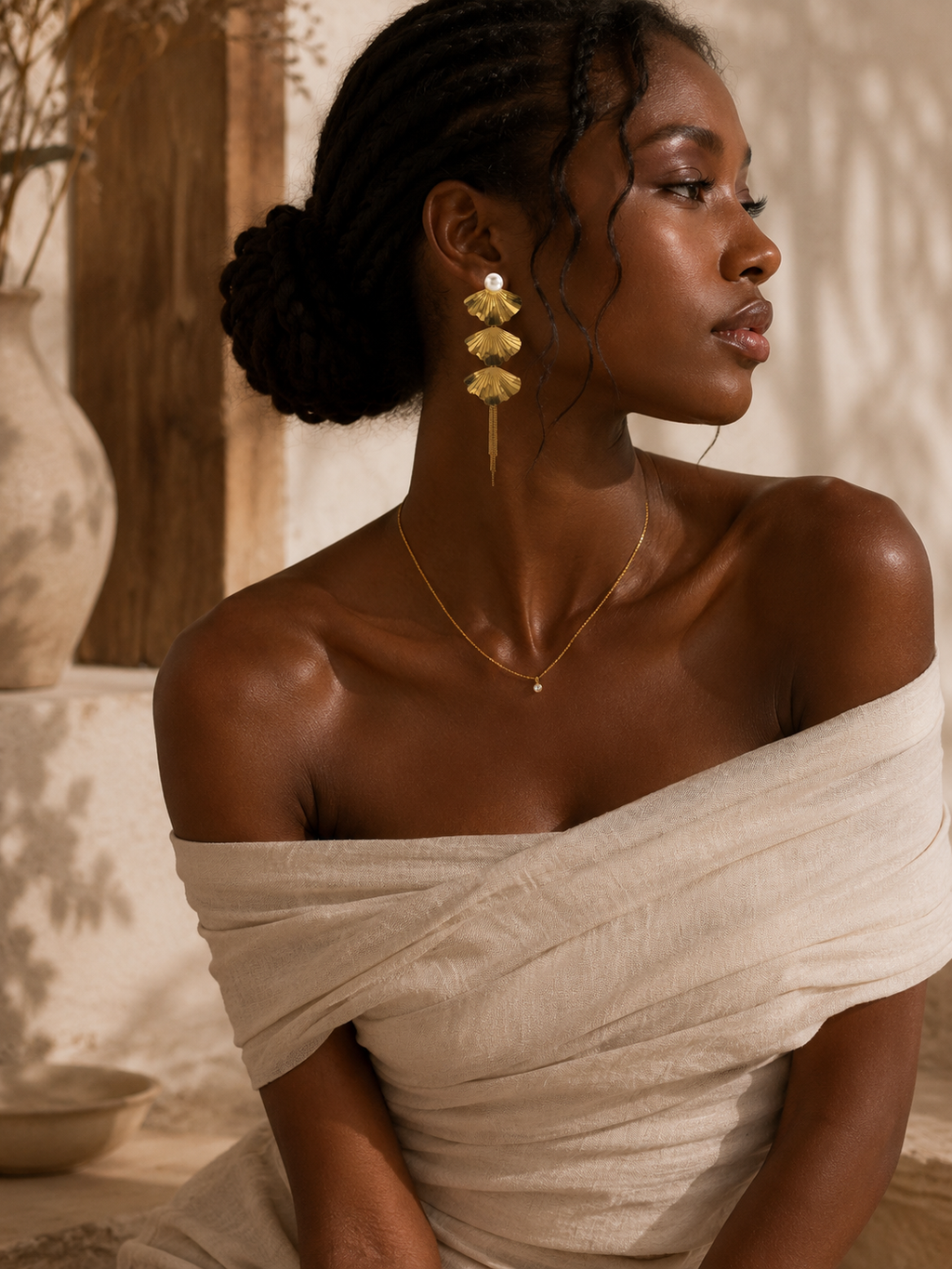 Boucles d'oreilles Rayonnement