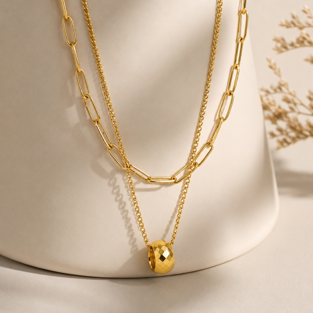 Collier Duo Élégance