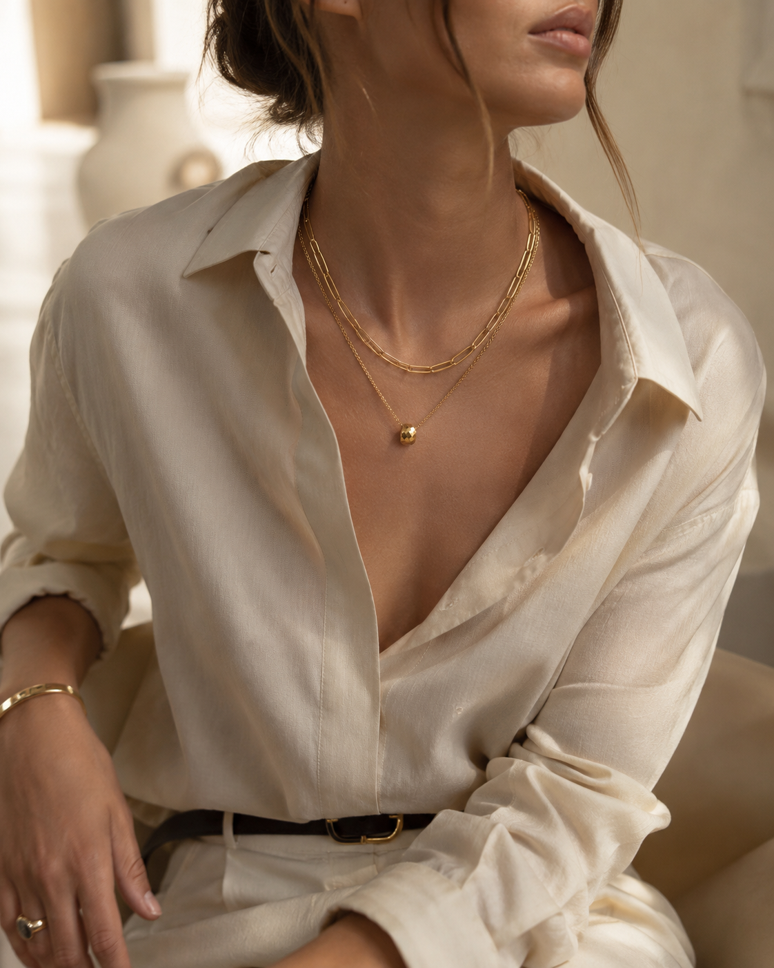 Collier Duo Élégance