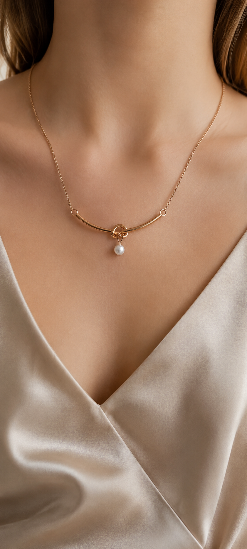 Collier & Boucles d’oreilles / acier inoxydable