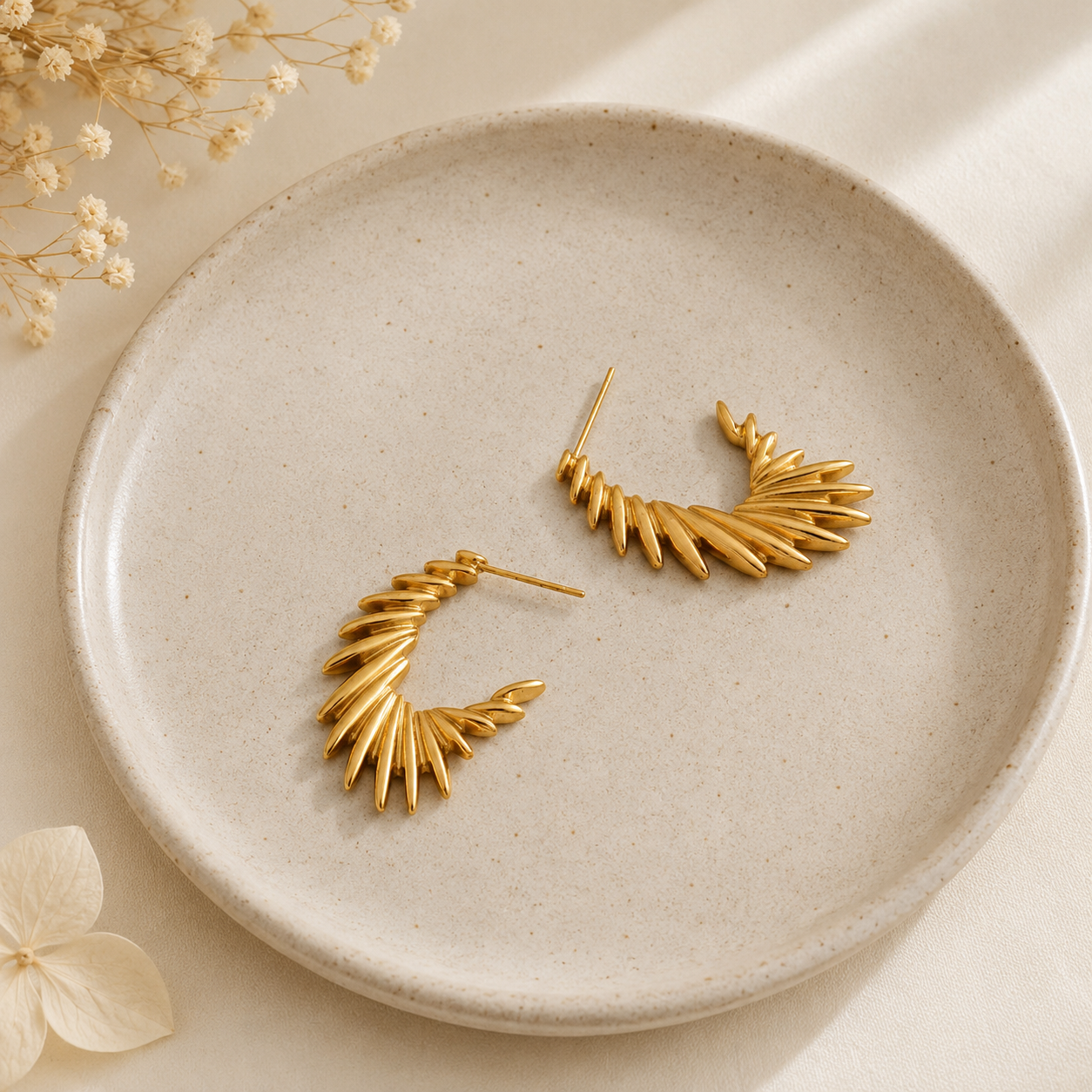 Boucles d'oreilles Épure