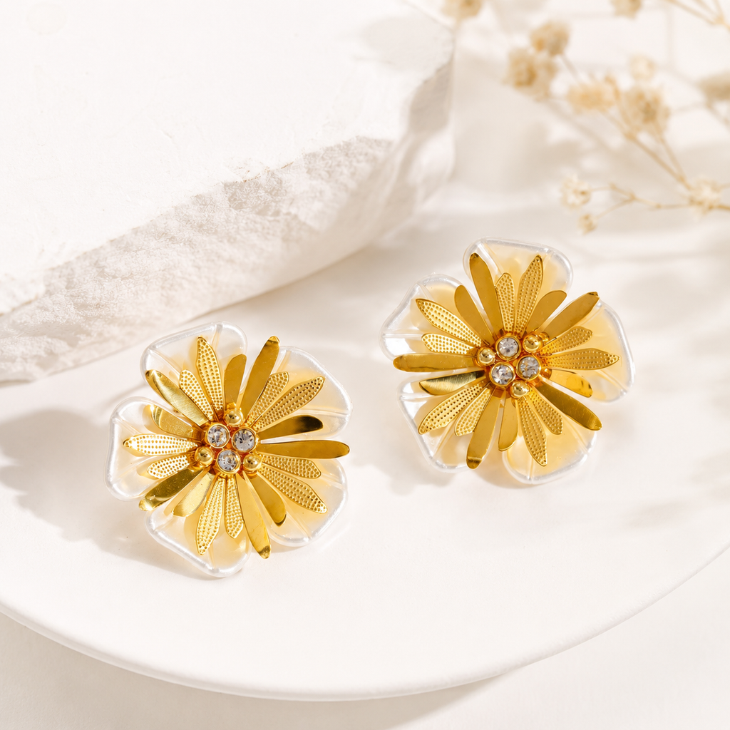 Boucles d'oreilles  Solaris Éclat