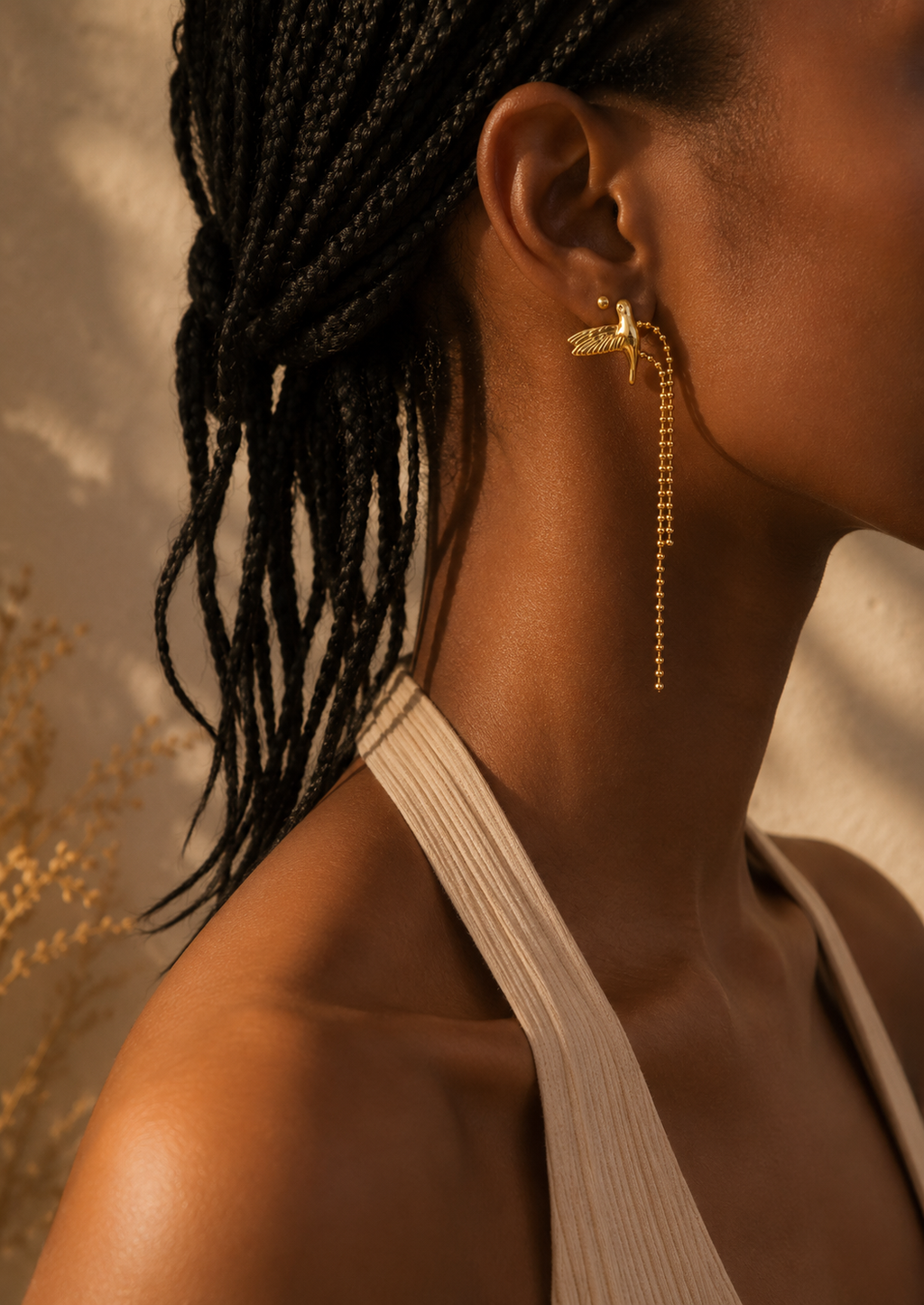 Boucles d'oreilles Libre