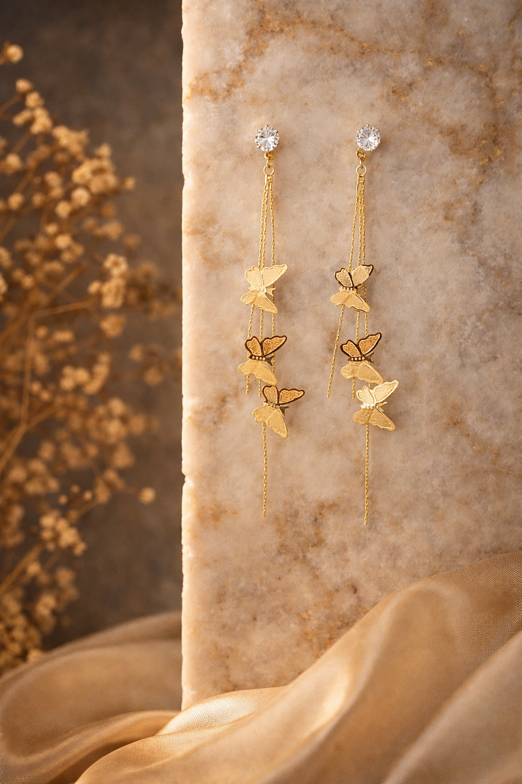 Boucles d'oreilles Papillons -