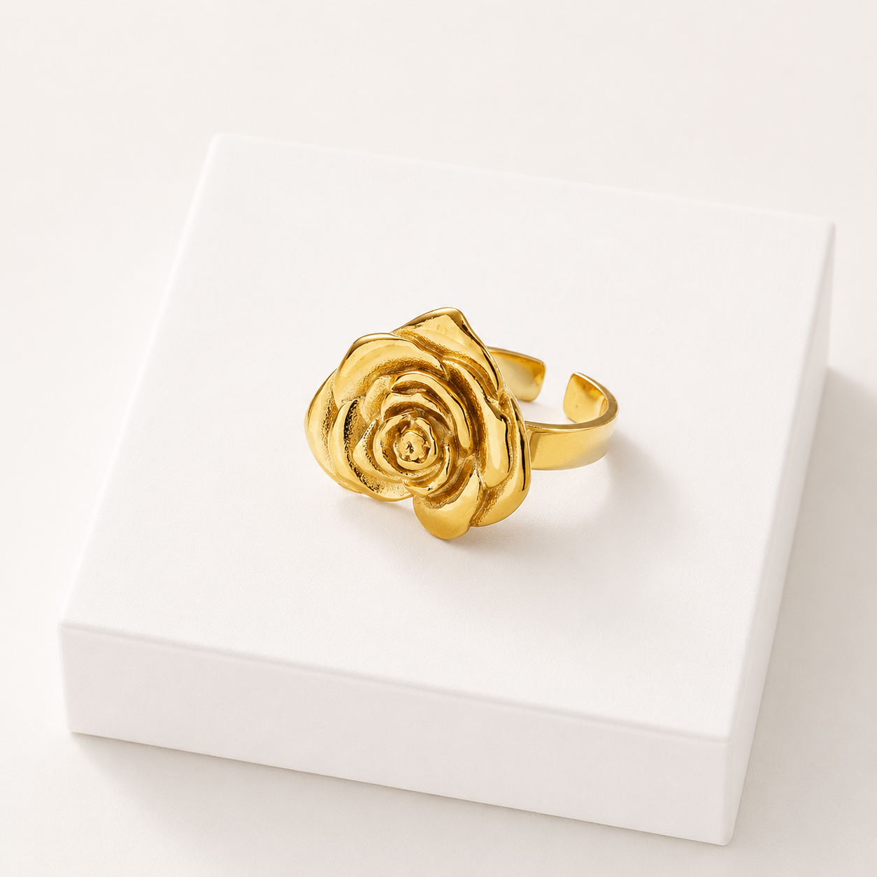 Bague Rose Éternelle