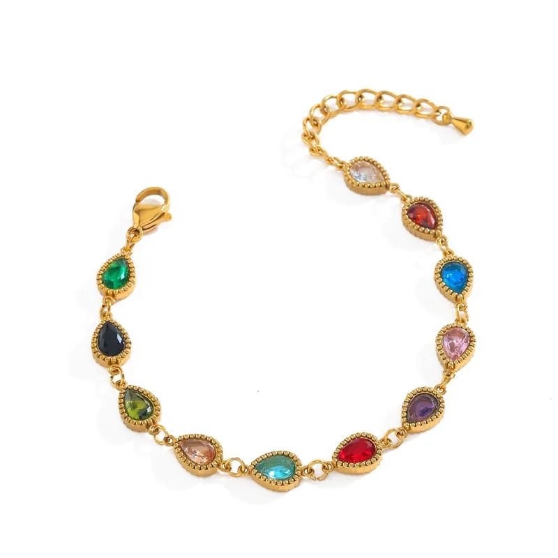 Bracelet Éclats Multicolores