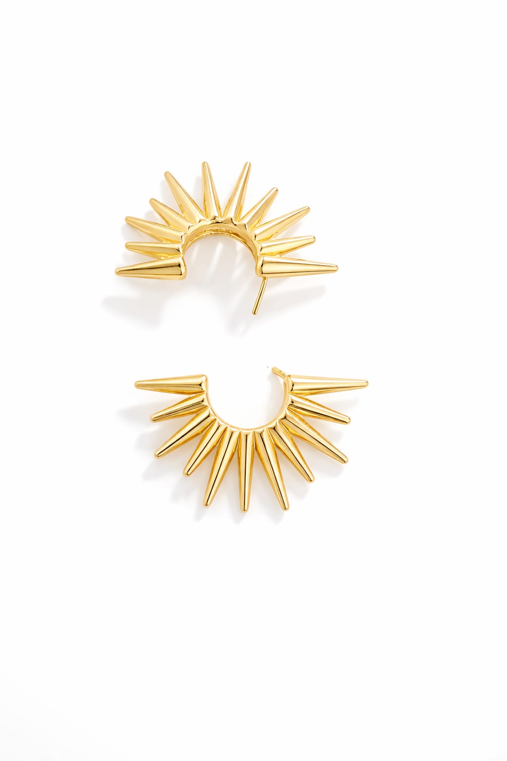 Boucles d’oreilles “Rayon d’Or” – Éclat solaire