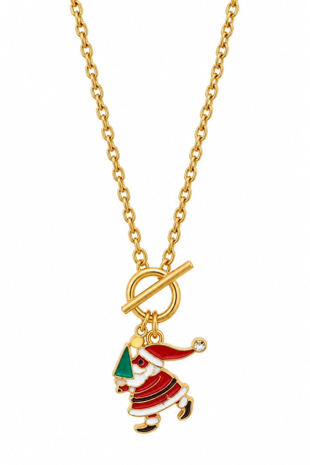 Collier Joyeux Noël / Père Noël, vue 2